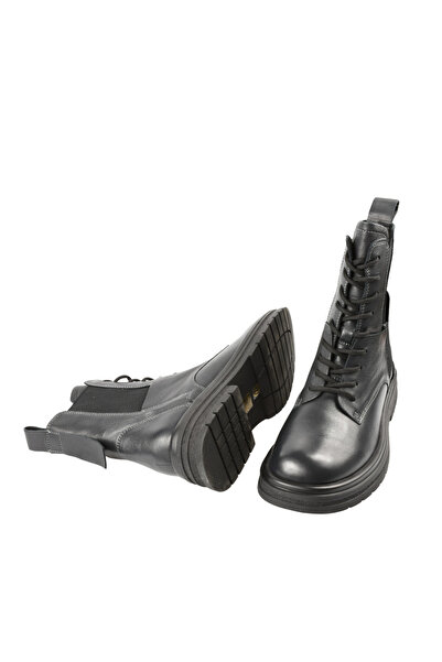 FORMAZIONE Casual boots, women, FORMAZIONE, 20292 navy blue, leather 40