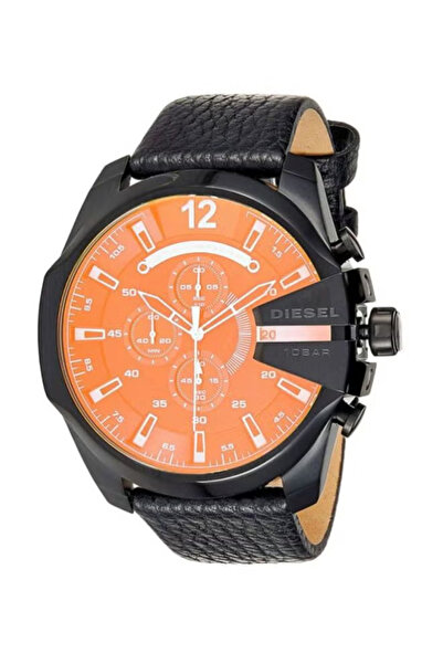 Diesel ساعة ميجا شيف كرونوغراف مقاومة للماء للرجال DZ4323