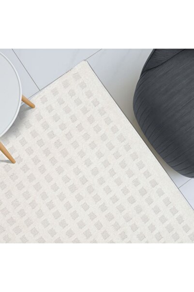 Danube Home La Perle Plain Solids Rug Area Rug Floor Covering 240x340cm-White...