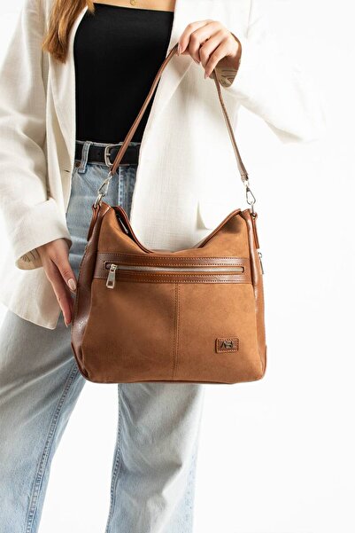 H&D COLLECTİON سويت تابا للنساء 1. حقيبة كتف كاجوال ذات صناعة متقنة