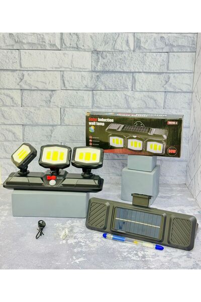 Generic LED Solar Powered PIR Motion Sensor Wall Lamp