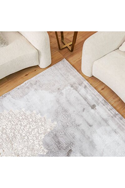 Danube Home Galeria Lux Classic Rug Area Rug Floor Covering 240x340cm-Beige White 231300472307