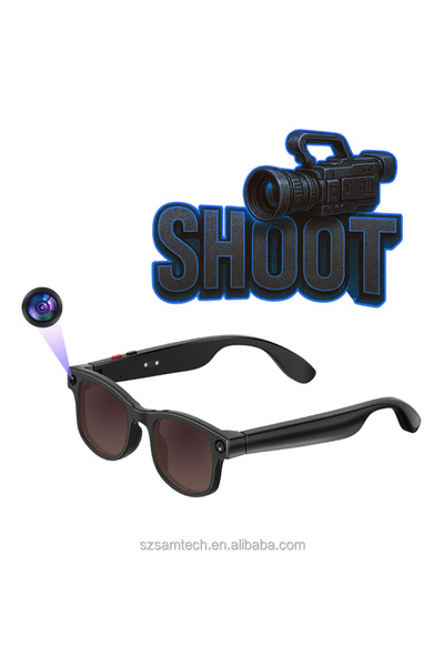 Generic 2025 Hot Smart Glasses with Camera, Noise Cancellation, ChatGPT AI OTA Upgrade