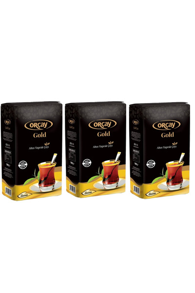 ORÇAY Gold Tea 1000 Gr X 3 Pieces