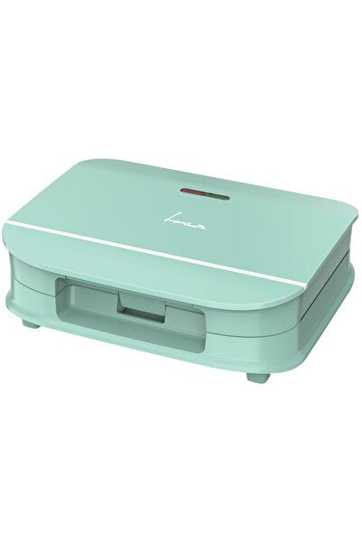 FRAM Sandwich maker FSM-700GR, 700 W, placi fixe cu invelis antiaderent, Verde