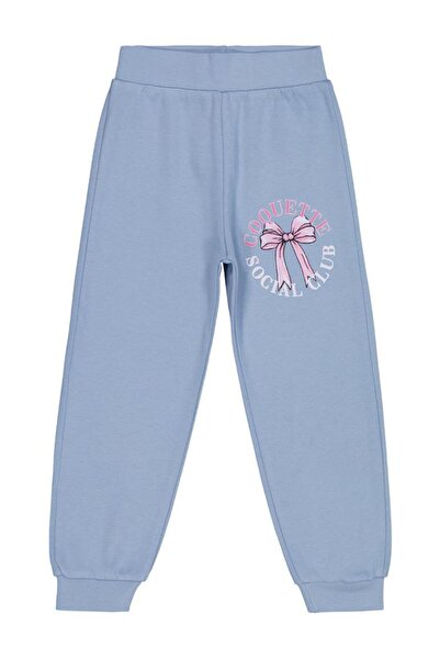 Civil Girls Kurdela Printed 2-5 Years Old Sweatpants - Blue 2-3 Years Old
