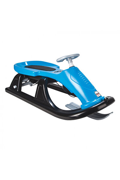 PİLSAN Super Snow Blue children's sled with steering wheel, ergonomic design, frost resistance -32 degrees, sn