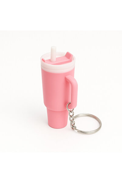 Middles&Niddles Collection Pembe Termos Bardak Anahtarlık – Mini Kupa Şeklind...