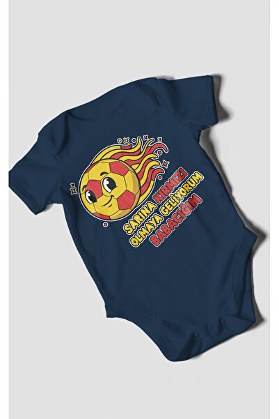 MorivoKids I'M Coming to Be Red, Daddy, V2 Printed Baby Bodysuit – Snap Faste...