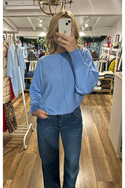 Vals BİSİKLET YAKA YARASA KOL İNCE KAZAK