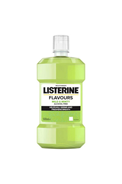 Listerine غسول فم مطهر بنكهة النعناع الخفيف، 500 مل