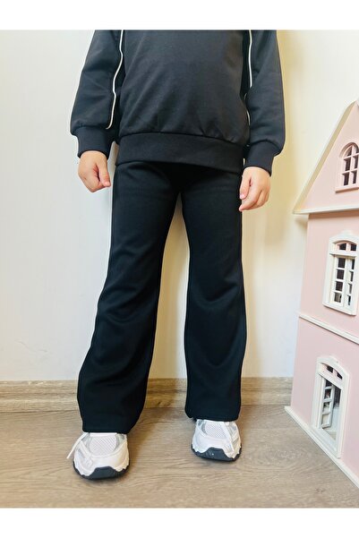 DİVİSTA بنطلون رياضي أنيق للفتيات من نوع إنترلوك