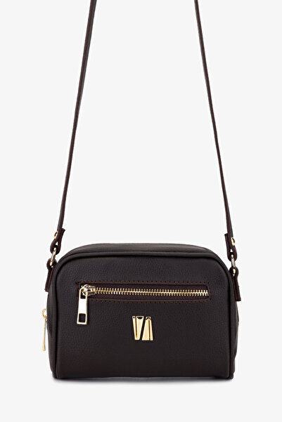 Valmenti Kadın Suni Deri Kahverengi Postacı Çanta