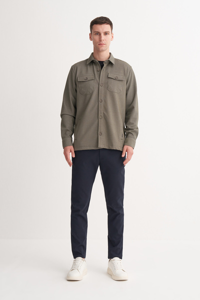 Cazador Premium Interlok Diagonal Gipelili Kumaş Polo Yaka Regular Fit Sweat ...