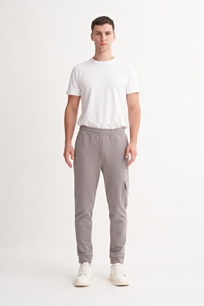 Cazador Slim Fit Scuba Fabric Cotton Sweatpants with Pockets