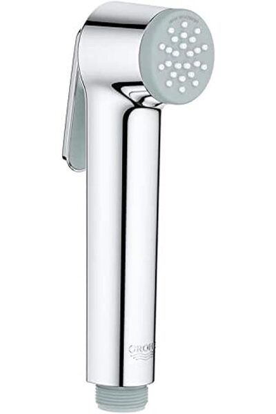 SULFAR Handheld Trigger Bidet Sprayer Set, Tempesta-F Collection (Silver)