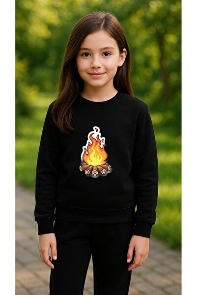 playwear Παιδικό Φούτερ Σετ Ρούχων με Στάμπα "BILLET FIRE " για Κορίτσια και ...