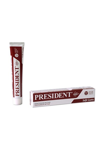 President Active toothpaste, for periodontitis, inflamed and bleeding gums 75ml