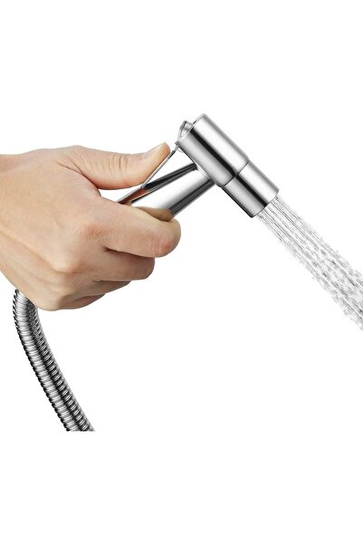 LIXADA Handheld Bidet Sprayer (Stainless Steel, Brushed)