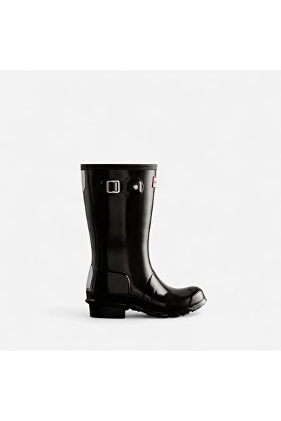 Hunter Siyah Kız Çocuk Yağmur Botu
