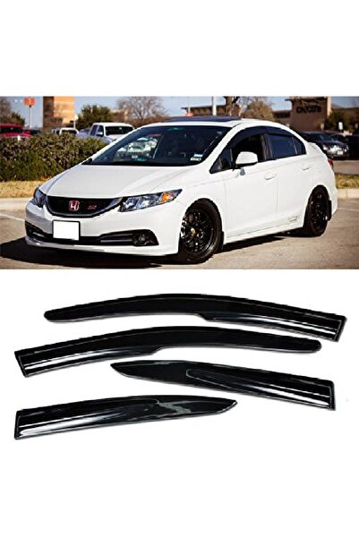 X POWER TUNİNG HONDA CİVİC FB7 2012-2016 SİYAH 4.LÜ MUGEN CAM RÜZGARLIGI