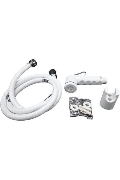 Generic AZTON S-3025 Premium White ABS Handheld Bidet Sprayer Set - 47-inch Hose