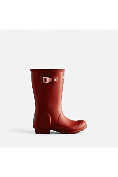 Hunter Originals Wellington Çocuk Koyu Kırmızı Bot Bordo Bot HFRJ0017252-MLR