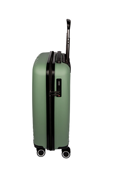 Sagrada Catalana LEKI Roamore Olive Green Small Trolley - 55 cm, 4 double wheels 360°