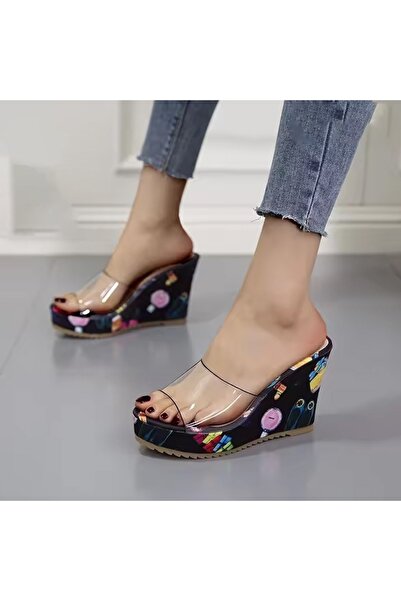 FASHION صنادل نسائية سهلة الارتداء بتصميم زهور ديزرت لوكس