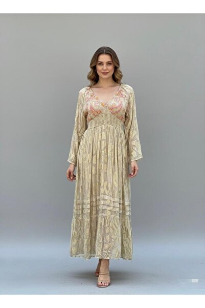 Rabiossa KADIN İTHAL UZUN ELBİSE