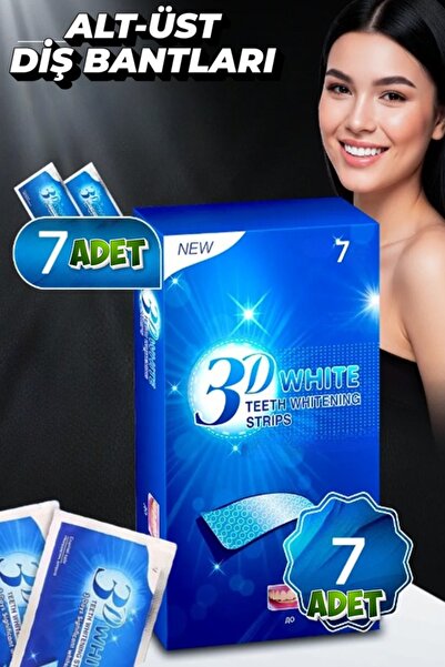 xolo Whitestrips Professional Effects 3D White (7 Paket / 14 Bant) Alt Üst Di...