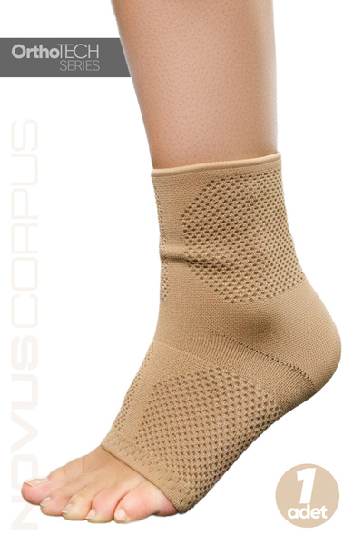 NOVUS CORPUS NO CO Fitness Spor Ayak Bileği Desteği Unisex Ankle Sleeve Antrenman Gym Ortopedik Ayak Bilekliği - 1 ADET