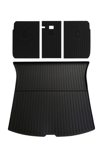 OLED GARAJ TESLA MODEL Y VE JUNİPER İÇİN UYUMLU BAGAJ HAVUZU VE KOLTUK ARKASI...