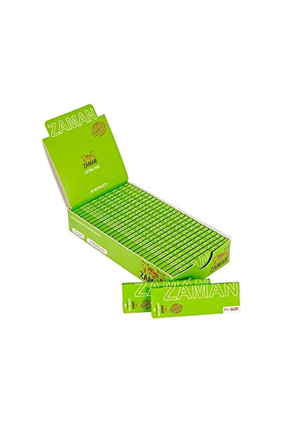ZAMAN Light green rolling paper, pack of 6 notebooks