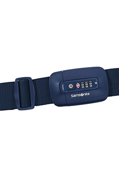 Samsonite Tamnoplavi Ta Revolution TSA zaključani kofertni kaiš