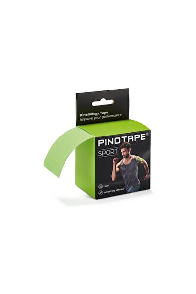 PinoTape ® Sport professional kinesiology tape, lime, elastic, muscle support, water-resistant
