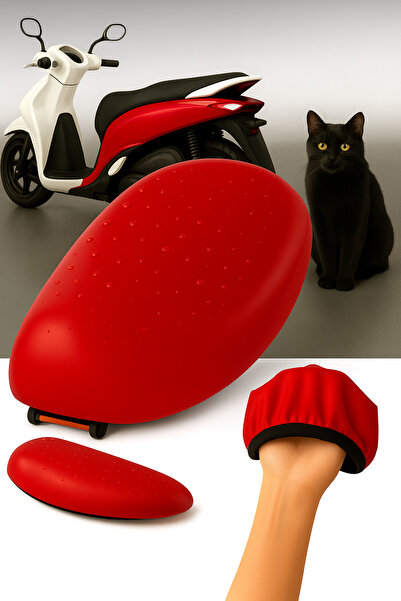 lawrenceshop Δερμάτινο κάλυμμα σέλας μοτοσικλέτας Kymco Super 8 125 Συμβατό μ...