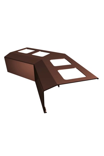 Renoplast Colț interior 135° pentru profilele K301, bronz RAL 8019