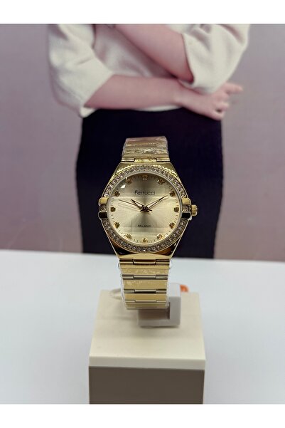 Ferrucci GOLD WOMEN'S WRISTWATCH WATERPROOF
