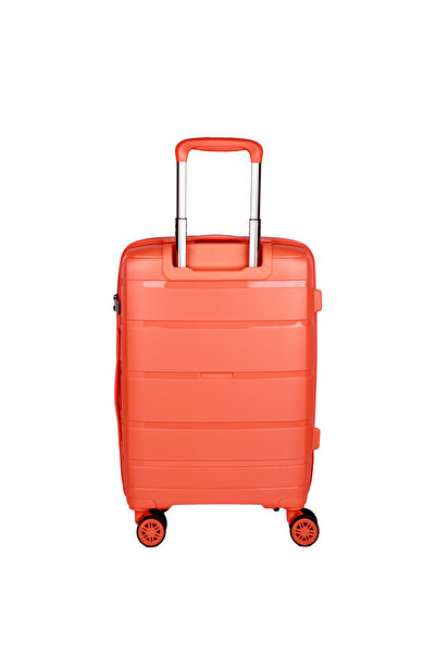 Sagrada Catalana LEKI Nomadika Trolley Orange -76 cm Large 4 double wheels 360°