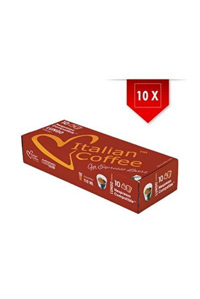 Italian Coffee 100 capsule Lungo compatibile Nespresso