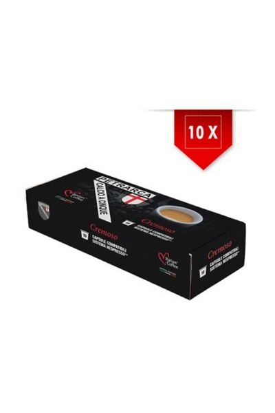 Italian Coffee Cremoso Petrarca - 100 capsule (compatibile cu Nespresso)