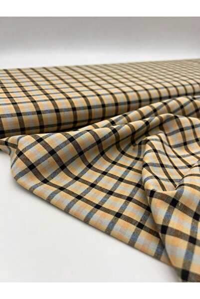 Kumaş Sevdası Ekose Mevsimlik Poliviskon (Eni 145cm) Kalemetek,Pantalon,Ceket...