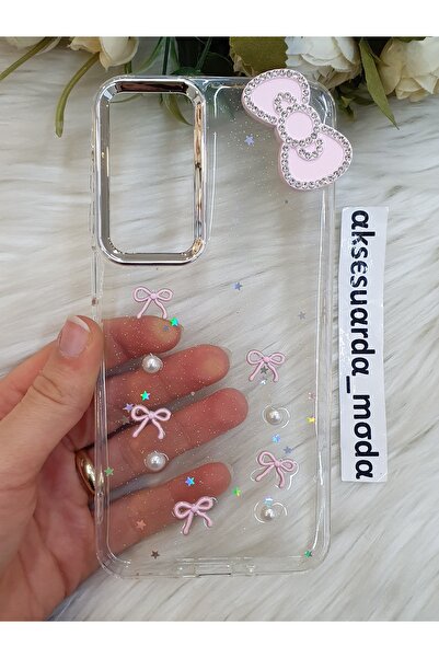 ZB Aksesuarda Moda حافظة شفافة لامعة متوافقة مع هاتف سامسونج جالاكسي A26 مع ت...