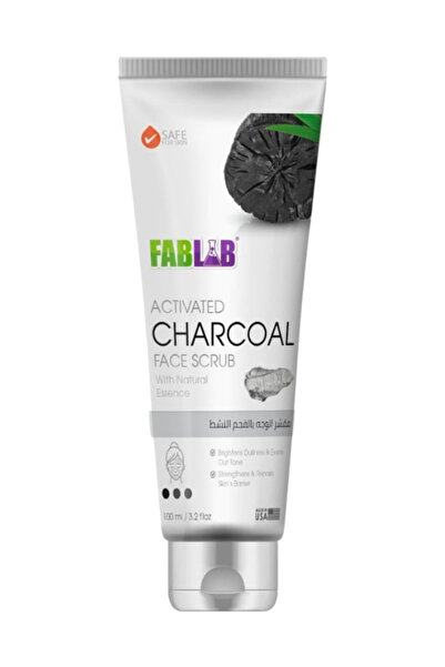Fab lab مقشر الوجه بالفحم النشط 100 مل