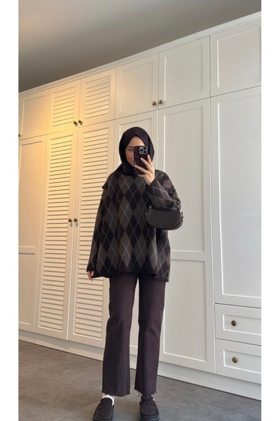 Tuğba Avcıoğlu Baklava Desen Kazak