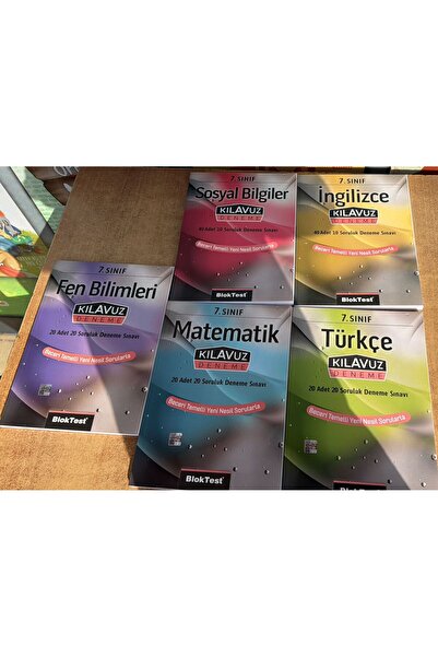 Tudem Yayınları TUDEM 7.SINIF DENEME SETİ MATEMATİK + FEN + TÜRKÇE + SOSYAL +...