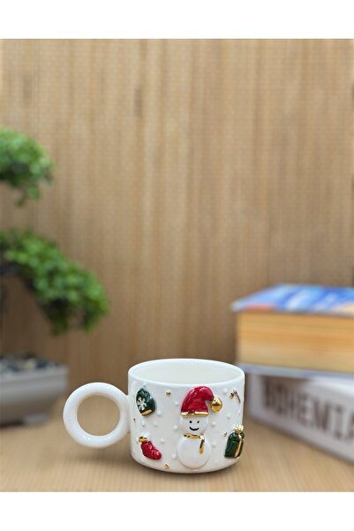 Turna Seramik Yılbaşı Fincan