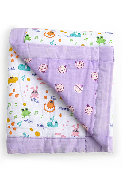 Milk & Moo Friends Baby Muslin Swaddle Blanket
