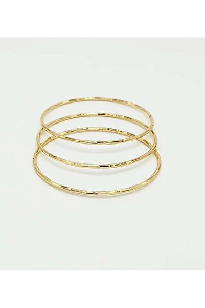 gingillo aksesuar Xuping 14k Yuvarlak Desenli Ajda Bilezik